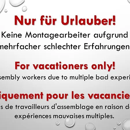 Cu-ferienwohnungen - Nur Fuer Urlaubsgaeste Apartment *